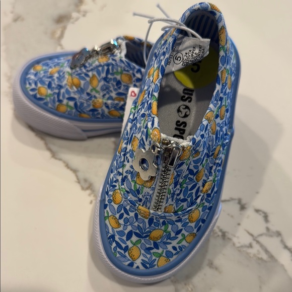 US Sports Other - Vibrant Blue and Yellow Sneakers for Ultimate Style